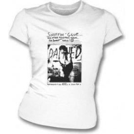 Sniffin Glue The Damned Women's Slimfit T-Shirt
