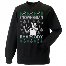 Snowhemian Rhapsody (Queen Influenced) Kids Christmas Jumper