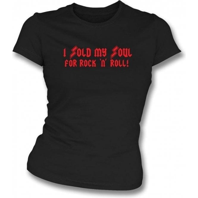 Sold My Soul girls slimfit t-shirt