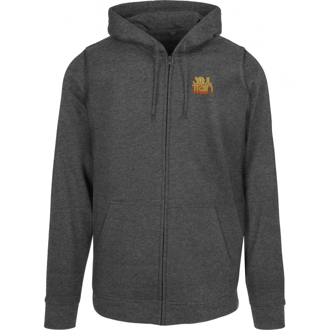 Soul Train Embroidered Left Breast Logo Zip Hooded Sweatshirt