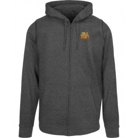 Soul Train Embroidered Left Breast Logo Zip Hooded Sweatshirt