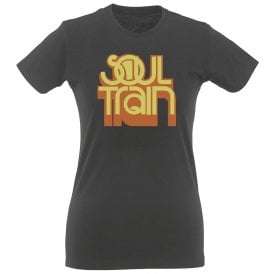 Soul Train Womens Slim Fit T-Shirt