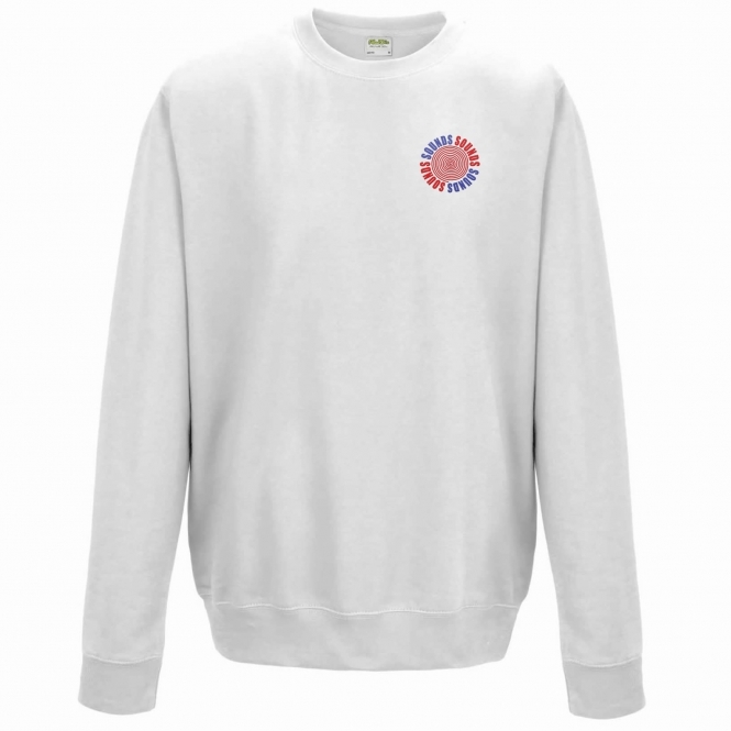 Sounds (As Worn By Kurt Cobain, Nirvana) Embroidered Left Breast Logo Sweatshirt