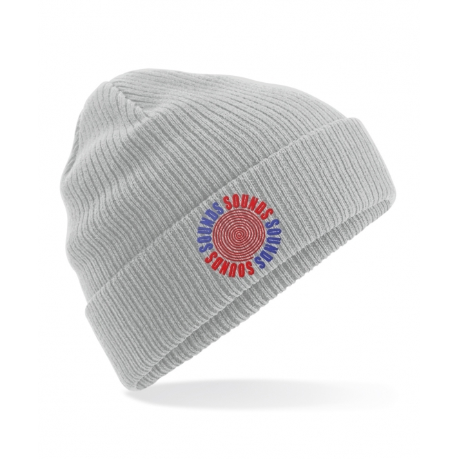 Sounds (As Worn By Kurt Cobain, Nirvana) Embroidered Organic Cotton Beanie
