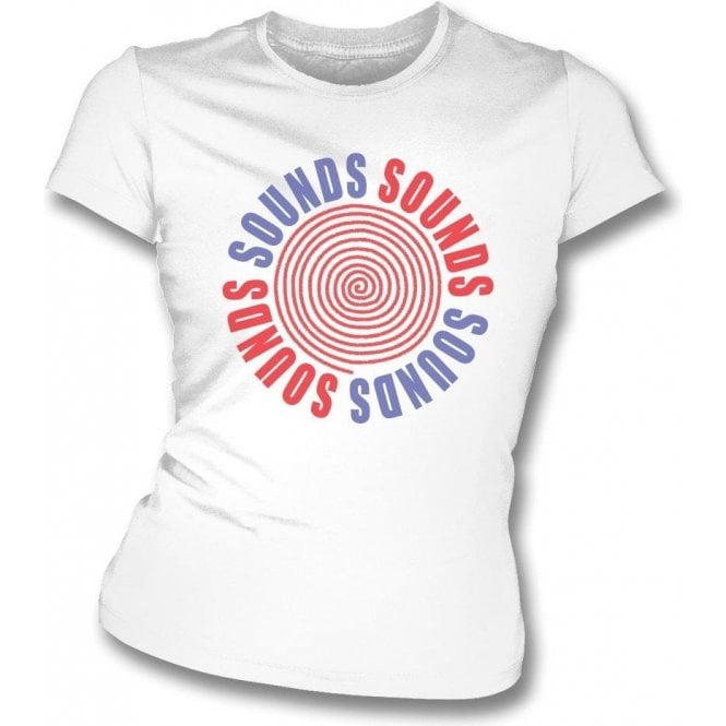 Sounds (As Worn By Kurt Cobain, Nirvana) Womens Slim Fit T-Shirt