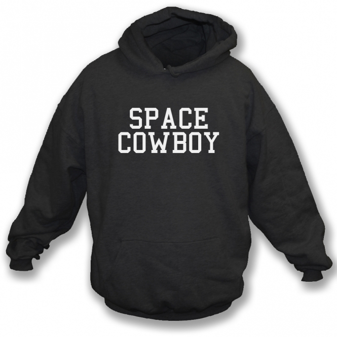 Space Cowboy (As Worn By Louise Wener, Sleeper) Organic Hooded Sweatshirt