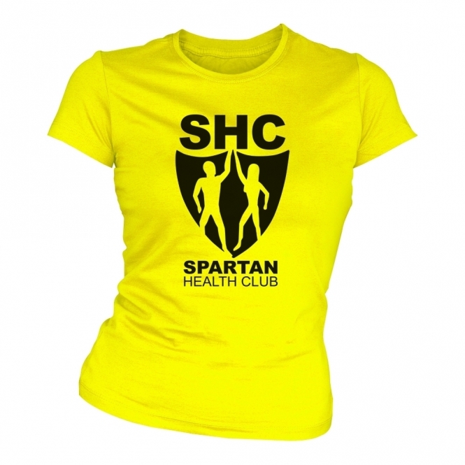 Spartan Health Club (As Worn By Bob Marley) Organic Womens Slim Fit T-Shirt