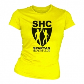 Spartan Health Club (As Worn By Bob Marley) Womens Slim Fit T-Shirt