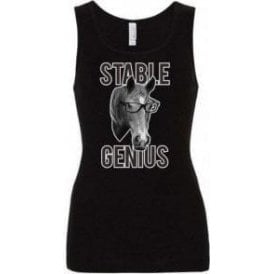 Stable Genius Womens Baby Rib Tank Top