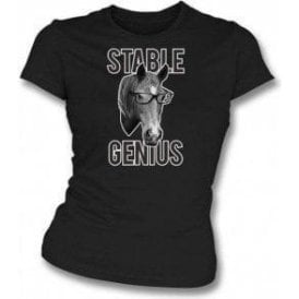 Stable Genius Womens Slim Fit T-Shirt