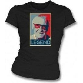 Stan Lee - Legend Womens Slim Fit T-Shirt
