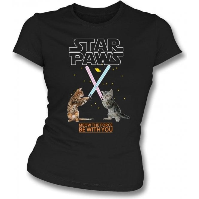 Star Paws Womens Slim Fit T-Shirt
