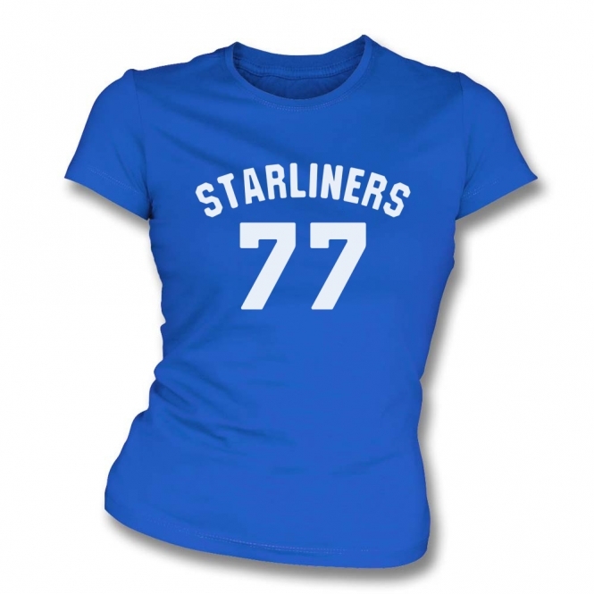 Starliners 77 (As Worn By Debbie Harry, Blondie) Womens Slim Fit T-Shirt