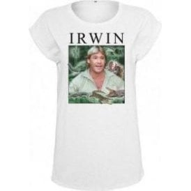 Steve Irwin Collage Womens Extended Shoulder T-Shirt