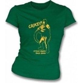 Steve Irwin Tribute girls slimfit t-shirt