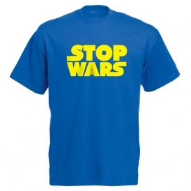 Stop Wars (As Worn By Natalie Portman) Organic T-Shirt
