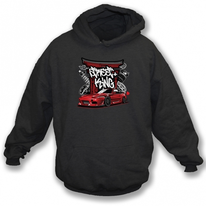 Street King (Nissan 180SX) Kids Hooded Sweatshirt