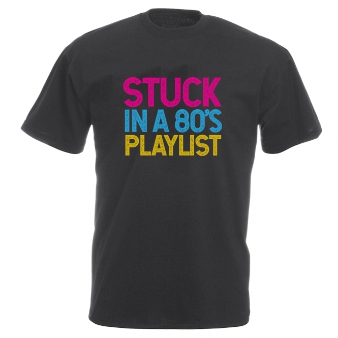 Stuck In An 80's Playlist Vintage Wash T-Shirt