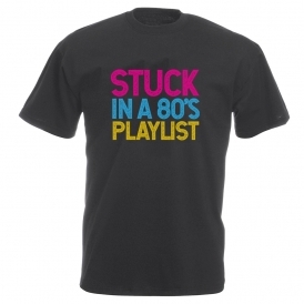 Stuck In An 80's Playlist Vintage Wash T-Shirt