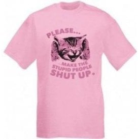Stupid People Kitten T-Shirt