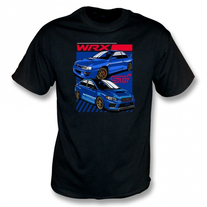 Subaru Impreza WRX STi (Blue Cars) T-Shirt
