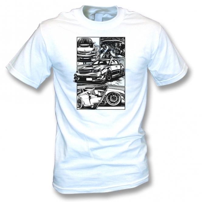 Subaru WRX (Comic Style) Kids T-Shirt