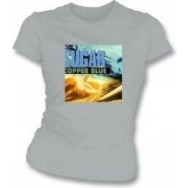 Sugar Copper Blue Album cover Womens Slimfit T-shirt