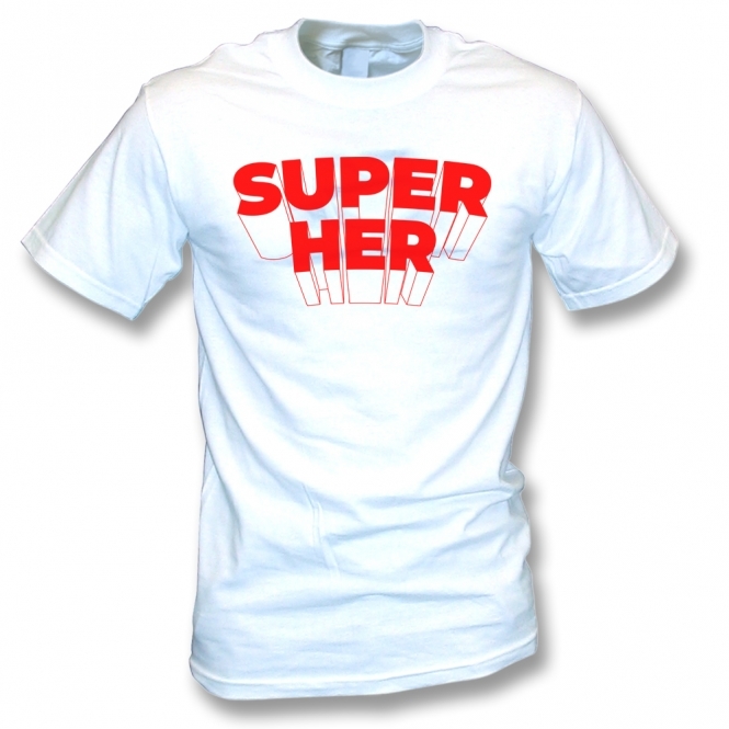 Super Her (As Worn By Louise Wener, Sleeper) T-Shirt