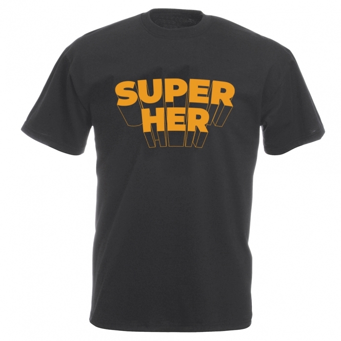 Super Her (As Worn By Louise Wener, Sleeper) Vintage Wash T-Shirt