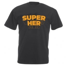 Super Her (As Worn By Louise Wener, Sleeper) Vintage Wash T-Shirt