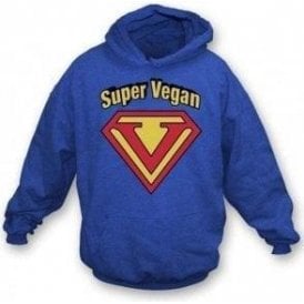 Super Vegan Kids Hooded Sweatshirt