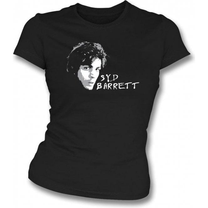 Syd Barrett Face Womens Slim Fit T-Shirt