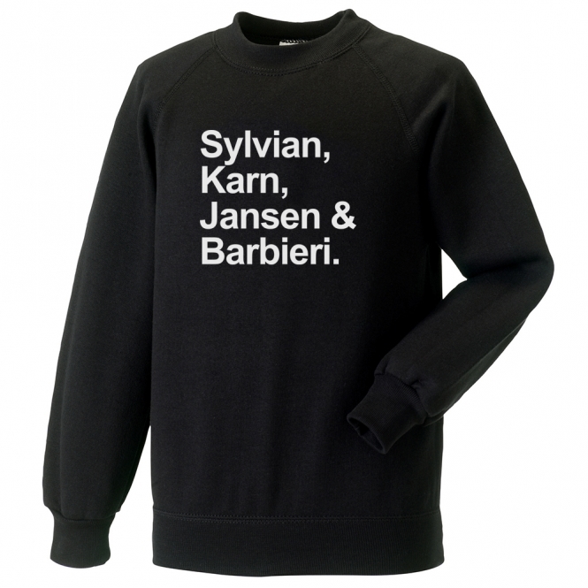 Sylvian, Karn, Jansen & Barbieri (Japan Names) Sweatshirt