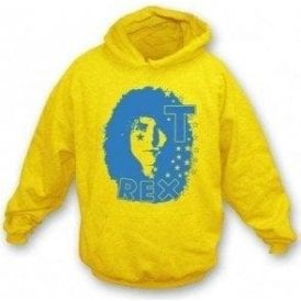 T. Rex Original '70s Logo (As Worn By Captain Sensible, The Damned) Hooded Sweatshirt