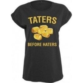 Taters Before Haters Womens Extended Shoulder T-Shirt