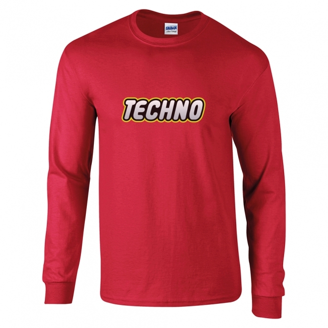 Techno Logo Long Sleeve T-Shirt