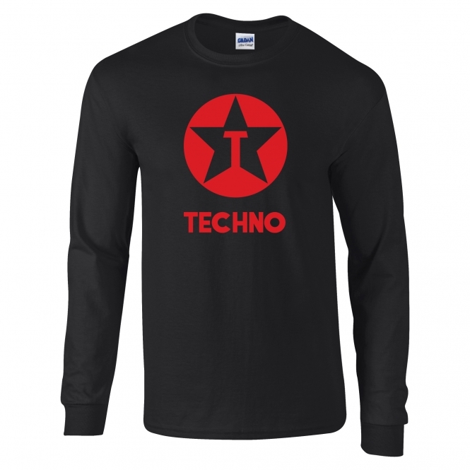 Techno (Texaco) Logo Long Sleeve T-Shirt