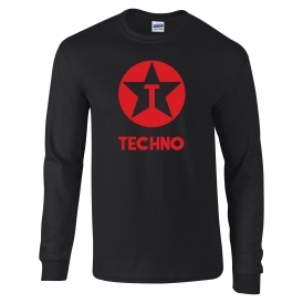 Techno (Texaco) Logo Long Sleeve T-Shirt
