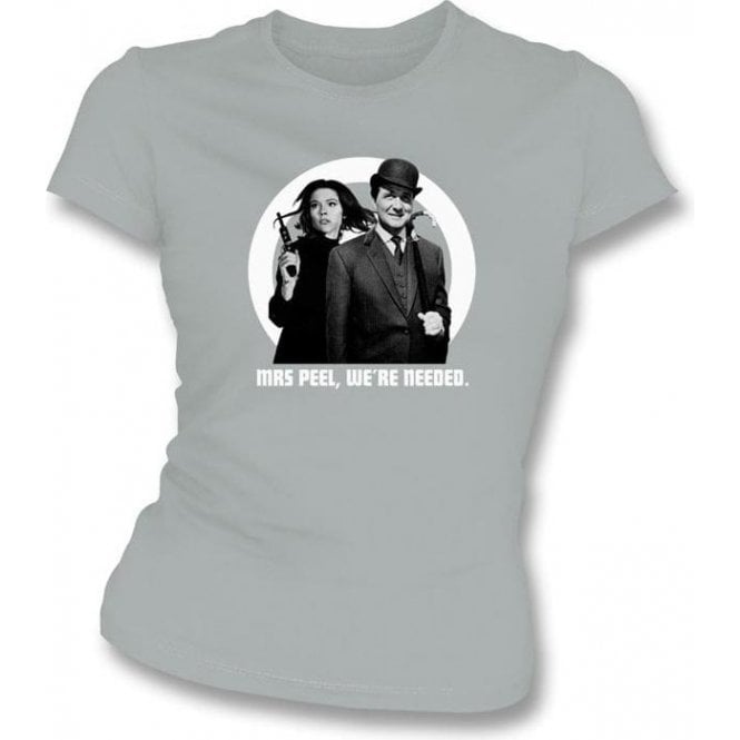 The Avengers 60's Photo Womens Slim Fit T-Shirt