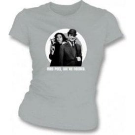 The Avengers 60's Photo Womens Slim Fit T-Shirt