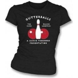The Big Lebowski Gutterballs Women's Slimfit T-shirt