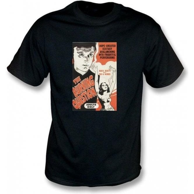 The Burning Question Cult Comedy Film T-shirt