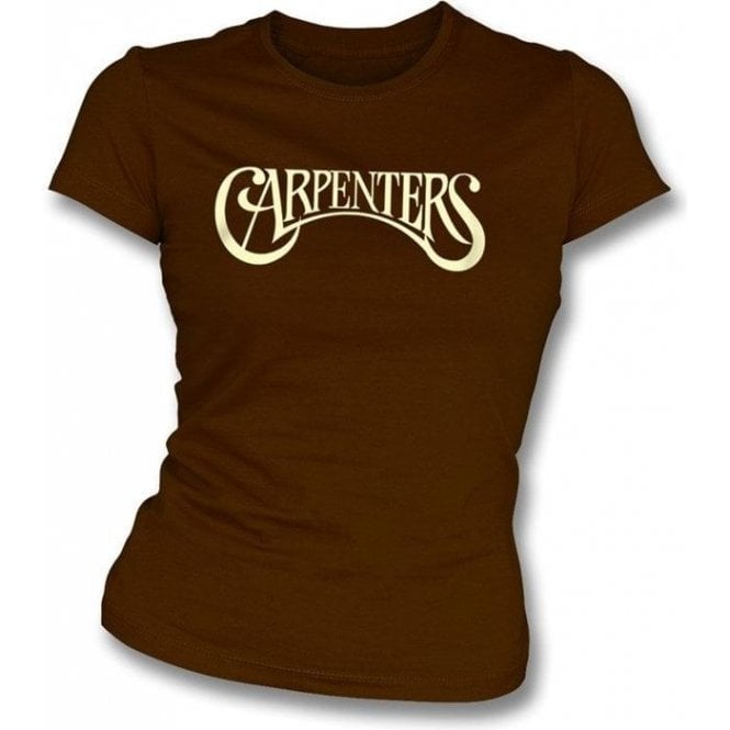 The Carpenters Logo Womens Slim Fit T-Shirt