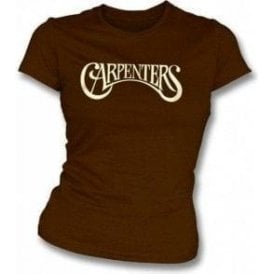 The Carpenters Logo Womens Slim Fit T-Shirt
