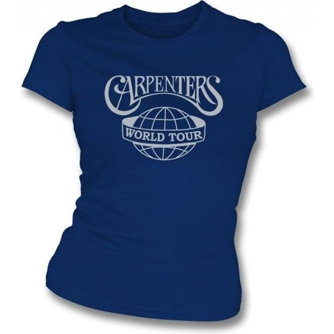 The Carpenters World Tour Womens Slim Fit T-Shirt