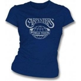The Carpenters World Tour Womens Slim Fit T-Shirt