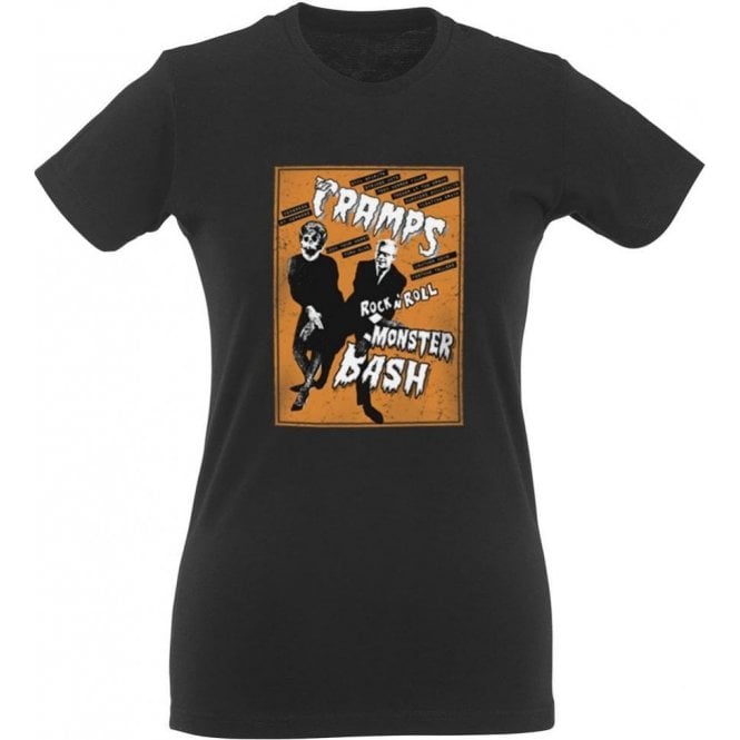 The Cramps Monster Bash Womens Slim Fit T-Shirt