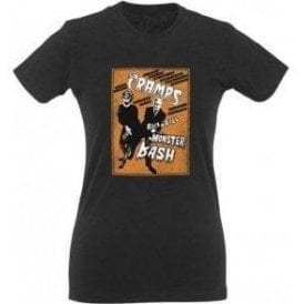 The Cramps Monster Bash Womens Slim Fit T-Shirt