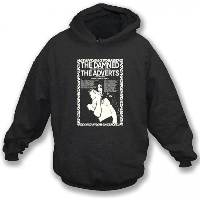 The Damned Can Now Play 3 Chords Hooded Sweatshirt