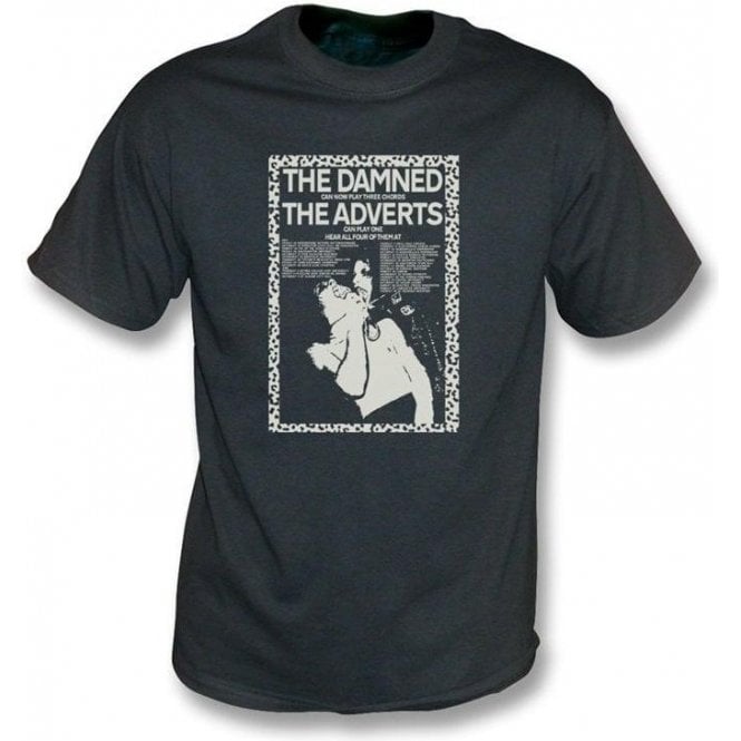 The Damned Can Now Play 3 Chords Vintage Wash T-shirt